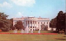 White House Washington DC Executive mansion United States VTG Chrome Postcard picture