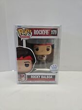 Funko Pop Rocky 45th #1179 Rocky Balboa With Chicken Exclusive W Pop Protector picture