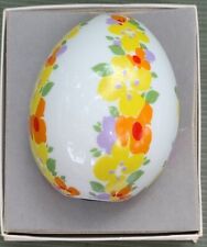 Vintage Furstenberg Porcelain Egg West Germany 1st Issue Limited Edition #1834 picture