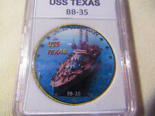 US NAVY - USS TEXAS / BB-35 Challenge Coin  picture