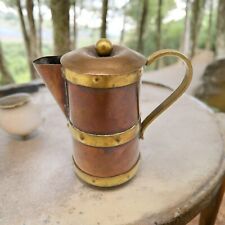 Copper Pitcher With Lid Collectible 5