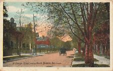 Postcard St George Street Toronto Ontario Canada Horse Buggy 1920 White Border picture