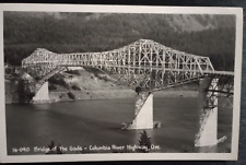 Postcard RPPC Bridge Of The Gods Columbia River Highway Oregon  picture