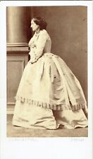 Photo CDV DISDERI Circa 1864 Wife of General Henri Pierre CASTELNAU picture