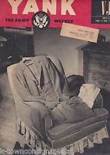 Atomic Bomb Mussolini Death Statue of Liberty WWII Yank Magazine Sept 1945 picture