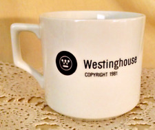 WESTINGHOUSE MUG 1981 ENGINEERS WEEK 1982 CALCULATOR GRAPHICS COFFEE TEA CUP. picture