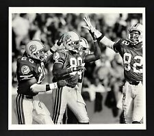 1990 Tony Martin Miami Dolphins Offense #89 Wide Receiver Vintage Press Photo picture