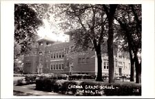 Real Photo Postcard Chenoa Grade School in Chenoa, Illinois picture