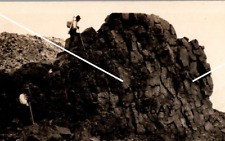 C 1926-1940s RPPC Postcard Babylonian Wall Thunder Glacier WA People AZO picture