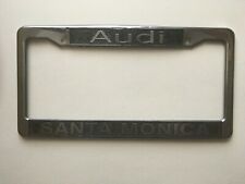 Los Angeles Santa Monica Audi  License Plate Frame Dealership used picture