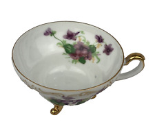 Interco Chicago Japan Floral with Gold Trim Tea Cup 215/146 Vintage picture