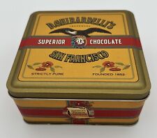 Vintage Collector Tin Box D.Ghirardelli's Superior Chocolate San Francisco Cali picture