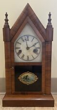 Antique E. N. Welch Mfg. Co. Cottage Steeple Shelf Clock **Must See** picture