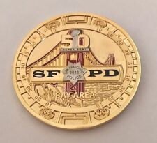 Super Bowl 50 SFPD NFL Levi’s Stadium Santa Clara Police Challenge Coin Manning picture