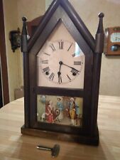 Antique American Victorian era clock. Good condition original picture