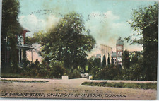 University Of Missouri Columbia Campus Scene Vintage 1909 Postcard picture