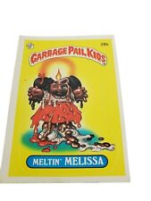 VTG 1985 Oozy Suzy # 28a Topps Garbage Pail kids GPK series 1 sticker card SN picture