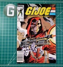 GI Joe Real American Hero #43 (1985) Newsstand ICONIC Mike Zeck Marvel Hama VF- picture