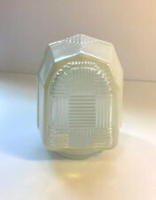 Vintage Mid Century Bathroom/Hallway Ceiling Light Shade Cover 3” Frosted picture