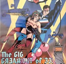 1988 First Comics Amerikan Flagg #4 Comic Book Vintage The Big Breakout of 33 picture