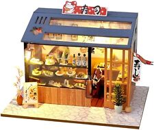 Cat Sushi Restaurant 1/24 Doll House miniature handmade kit set Japan store toy picture