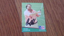 Craig Stadler Autographed Hand Signed Card PGA Golf Pro Sset picture
