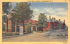 D2100 Vassar Bros. Hospital, Poughkeepsie, NY 1939 Teich Linen Postcard #9A-H238 picture