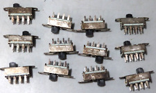 Railroad Control Board on-off-on Switches 12 pcs picture