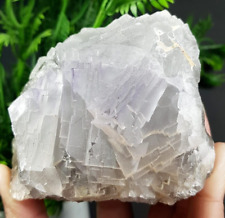 691Gram Natural Cubic Flourite Terminated Crystal Mineral Specimen Pakistan picture