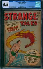 Strange Tales #107 ⭐ CGC 4.5 ⭐ Human Torch vs Sub-Mariner Silver Age Marvel 1963 picture