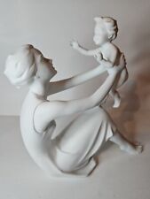 Kaiser “Mother and Child” White Bisque Porcelain Figurine West Germany Statue picture