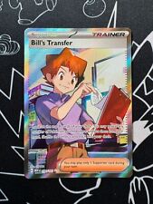 Pokemon TCG Bill's Transfer 194/165 Scarlet & Violet 151 Ultra Rare Trainer Card picture