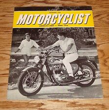 Original 1965 BSA Motorcycle Sales Brochure 65 Motorcyclist picture