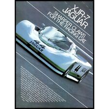 1986 Jaguar XJR-7 GT Prototype Race Car Vintage Print Ad Man Cave Wall Art Photo picture