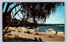 Maui HI-Hawaii, Hamoa Beach, Antique, Vintage Souvenir Postcard picture
