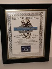 'BAPTIZED IN THE FIRE' PRINT ~ COMBAT INFANTRYMAN BADGE / w/Free Custom Printing picture