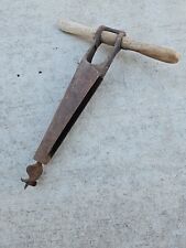 Antique Wooden Beer Keg Opener Bung hole Drill Bore picture