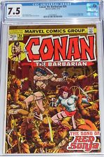 Conan the Barbarian #24 CGC 7.5 (March 1973) 1st full appearance of Red Sonja picture