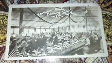RARE PHOTOGRAPH CIRCUS.  BARNUM & BAILEY, SHOW DINNING TENT 1917.  ORIGINAL. picture