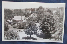 RP Silverton Oregon Residence Section Birdseye 1950s Postcard picture