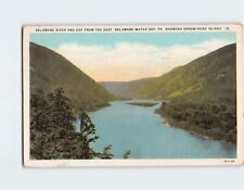 Postcard Delaware River & Gap from the East Delaware Water Gap Pennsylvania USA picture