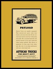 1946 Autocar Trucks, Ardmore PA NEW Metal Sign 24x30