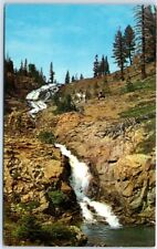 Postcard Minaret Cascades Reds Meadow Mammoth Lakes California USA North America picture