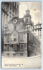 Postcard Old State House, Boston MA 1938 J118 picture