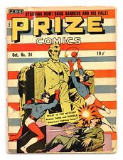 Prize Comics #24 PR 0.5 TRIMMED 1942 picture