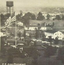 Vintage U.S. Army Photo Postcard Camp Kilmer NJ Post Headquarters Bell Phone  picture