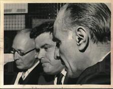 1967 Press Photo Erastus Corning, John Connors & Anthony Travia in New York picture