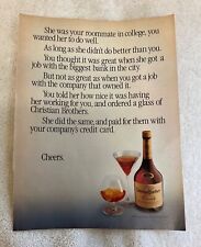 1984 Christian Brothers Brandy Advertisement  Color Vtg '80s Print Ad ~ Ephemera picture