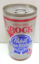 Pabst Blue Ribbon BOCK BEER 12 oz. 1970's SS pull tab - Los Angeles, California picture