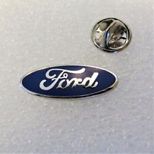 Genuine Ford Logo Blue Oval Enamel Lapel Hat Pin Badge, NEW picture